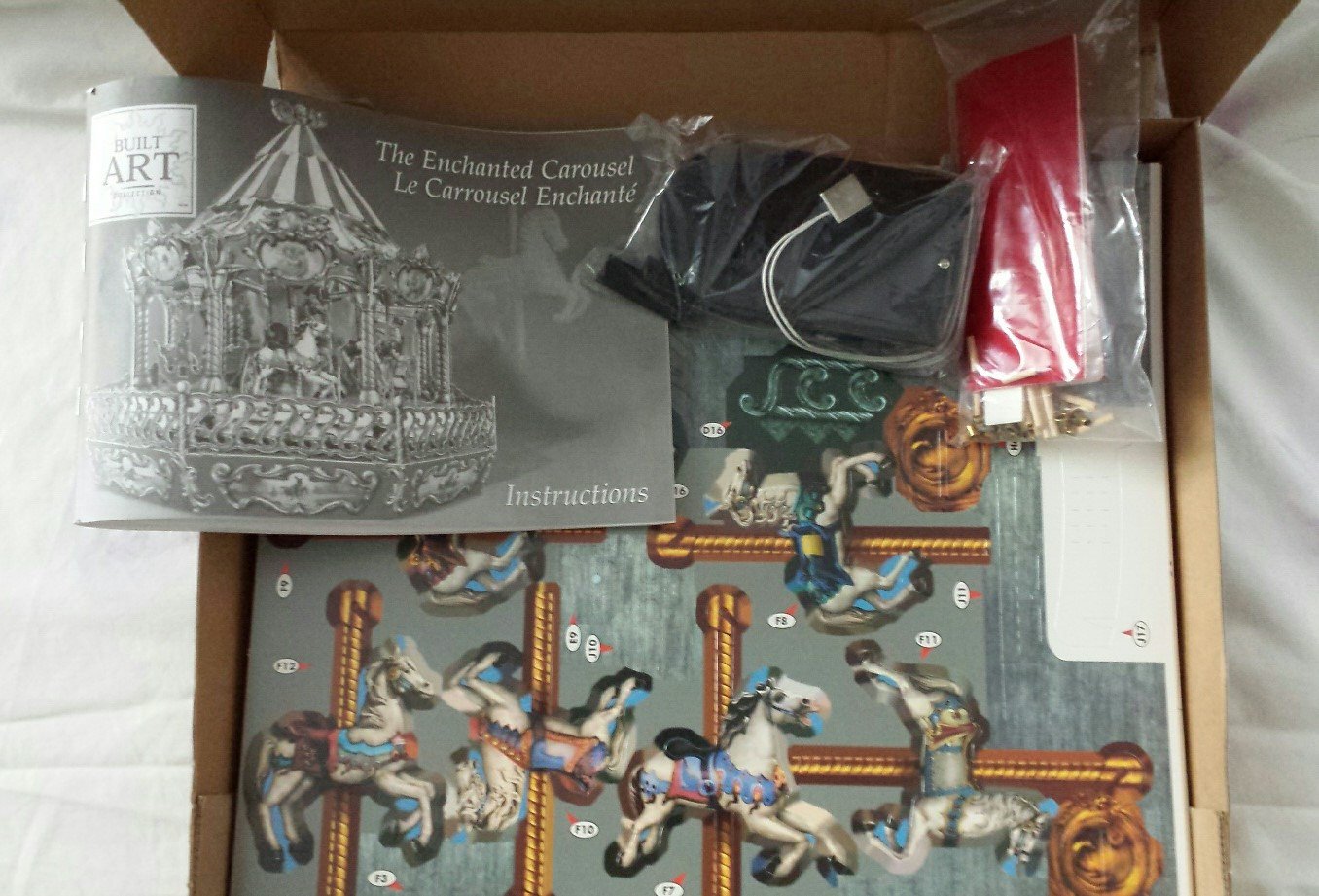 Carousel The Enchanted Carousel Kit By Built Art Collection