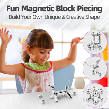 Magnetic Fidget Pen Toys - Multifunctional Writing Novel Pen For Friends, Kids, Boys, Girls, Teens 8 9 10 11 12, Office Teacher