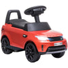 Qaba 6V Licensed Land Rover Ride-On Car, 2-in-1 Sliding Car, Large Red, Plastic, Model 370-341V80RD, Kids 18-60 Months