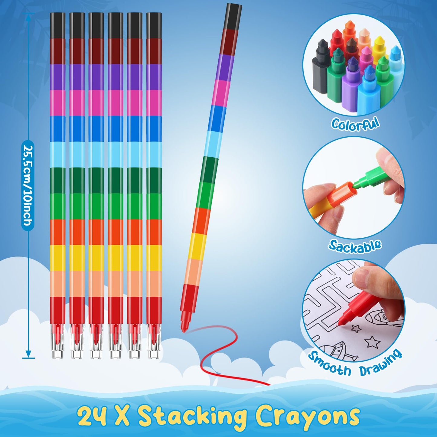 24 Outer Space Coloring Books Party Favors With 24 Crayons Alien Mini Drawing Book Bulk For Kids Solar System Astronaut Party Ga