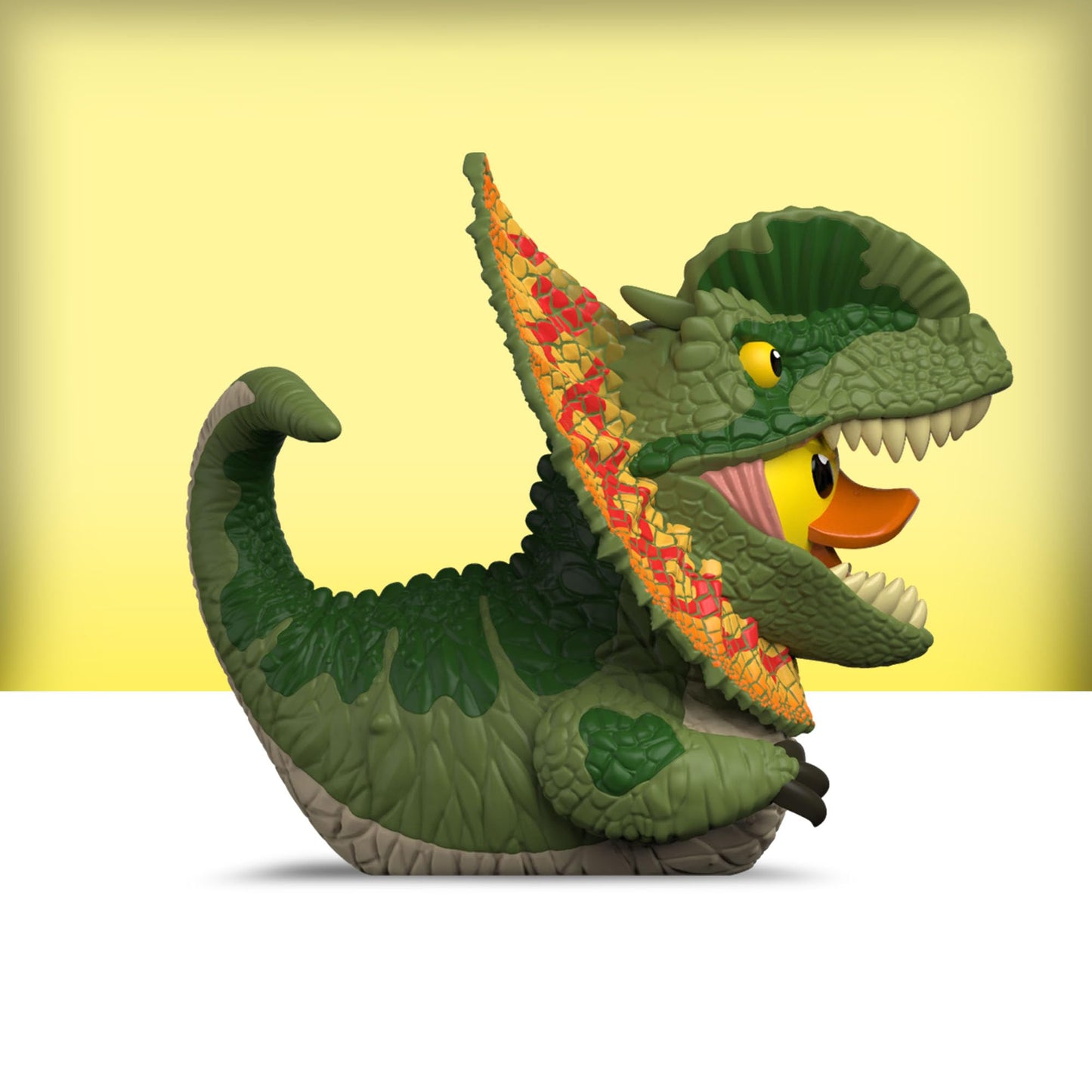 Tubbz Mini: Jurassic Park - Dilophosaurus Cosplaying Rubber Duck Vinyl Figure
