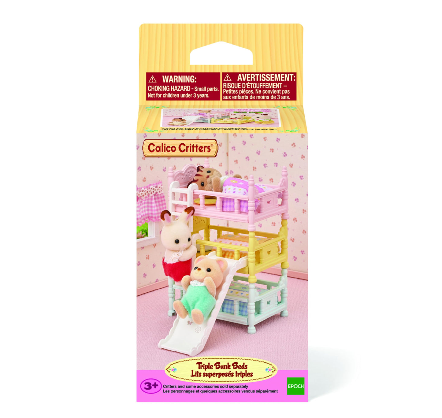 Calico Critters Triple Bunk Beds