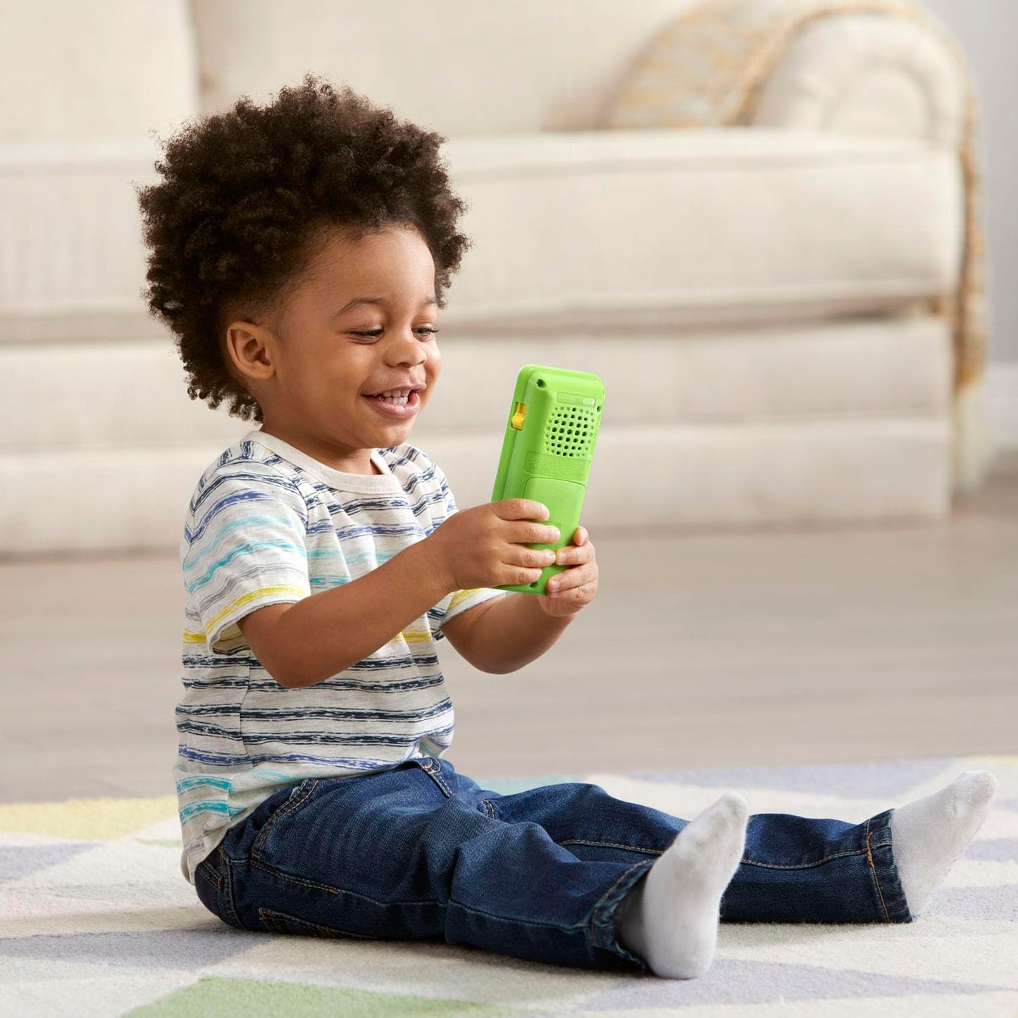 Leapfrog Chat And Count Emoji Phone, Green