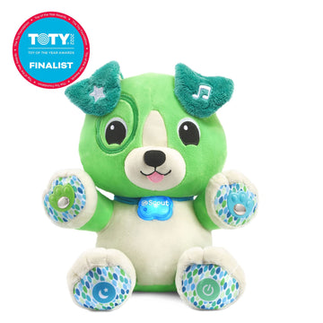 LeapFrog My Pal Scout Plush Toy - Interactive Learning Buddy, Model 80-615000, Color: Scout