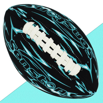 Senston Waterproof Football For Pool 9.25 Inch Pool Football Beach Football For Pool Toy Football For Swimming Football For Fami