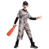 Spooktacular Creations Zombie Baseball Player Costumes for Boys Scary Halloween Costume for Kids Halloween Parties-M(8-10yr)