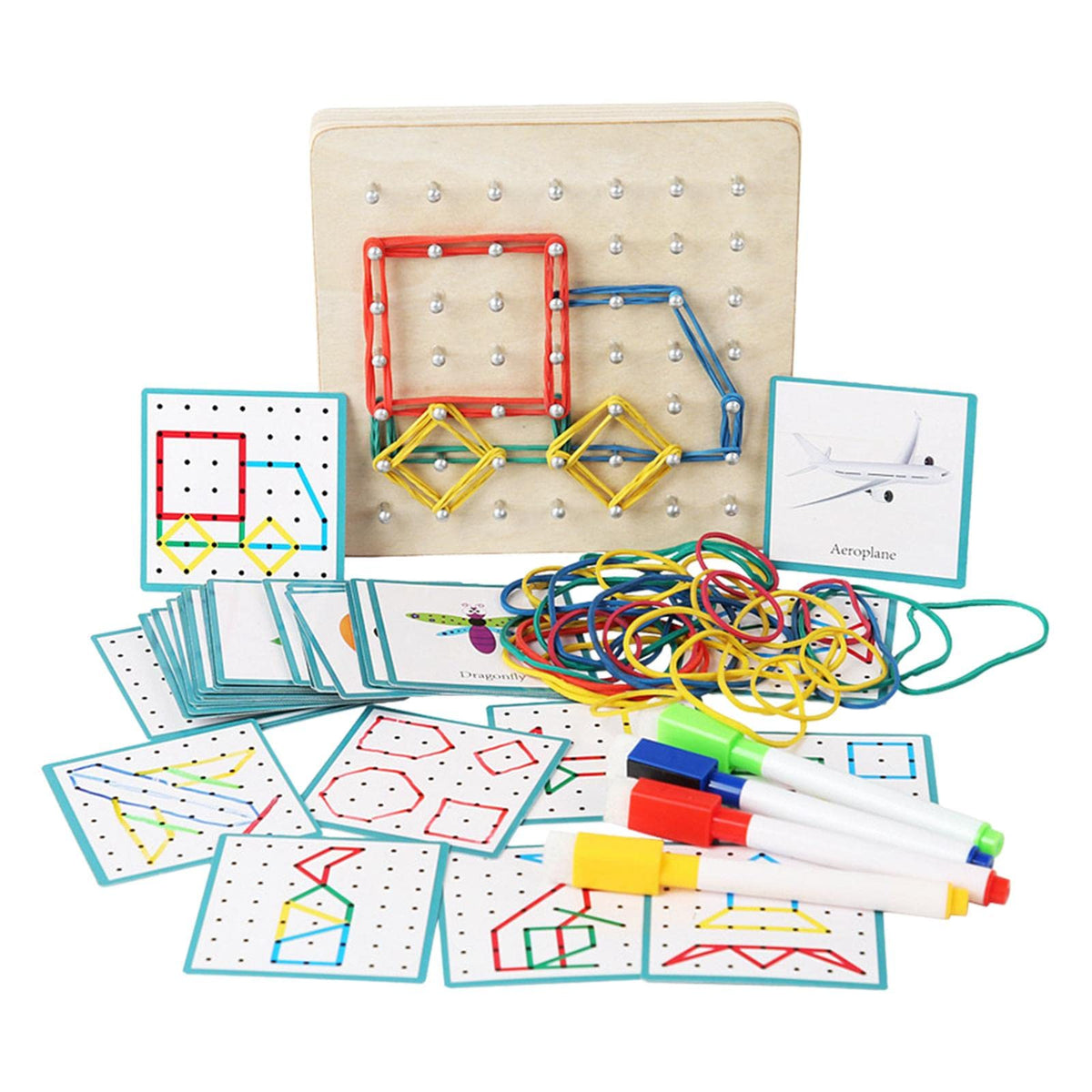 Ilsmysutra Mathematical Manipulative Material Array Block Rubber For Game|Toys For Baby|Developmental Baby Toys