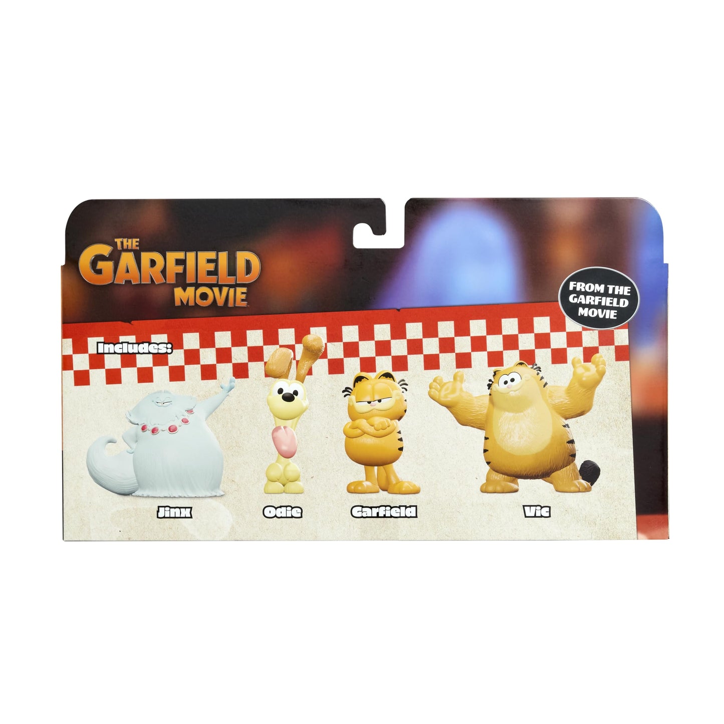 Goliath Animagic Garfield Figurine 4-Pack Garfield, Odie, Vic & Jinx