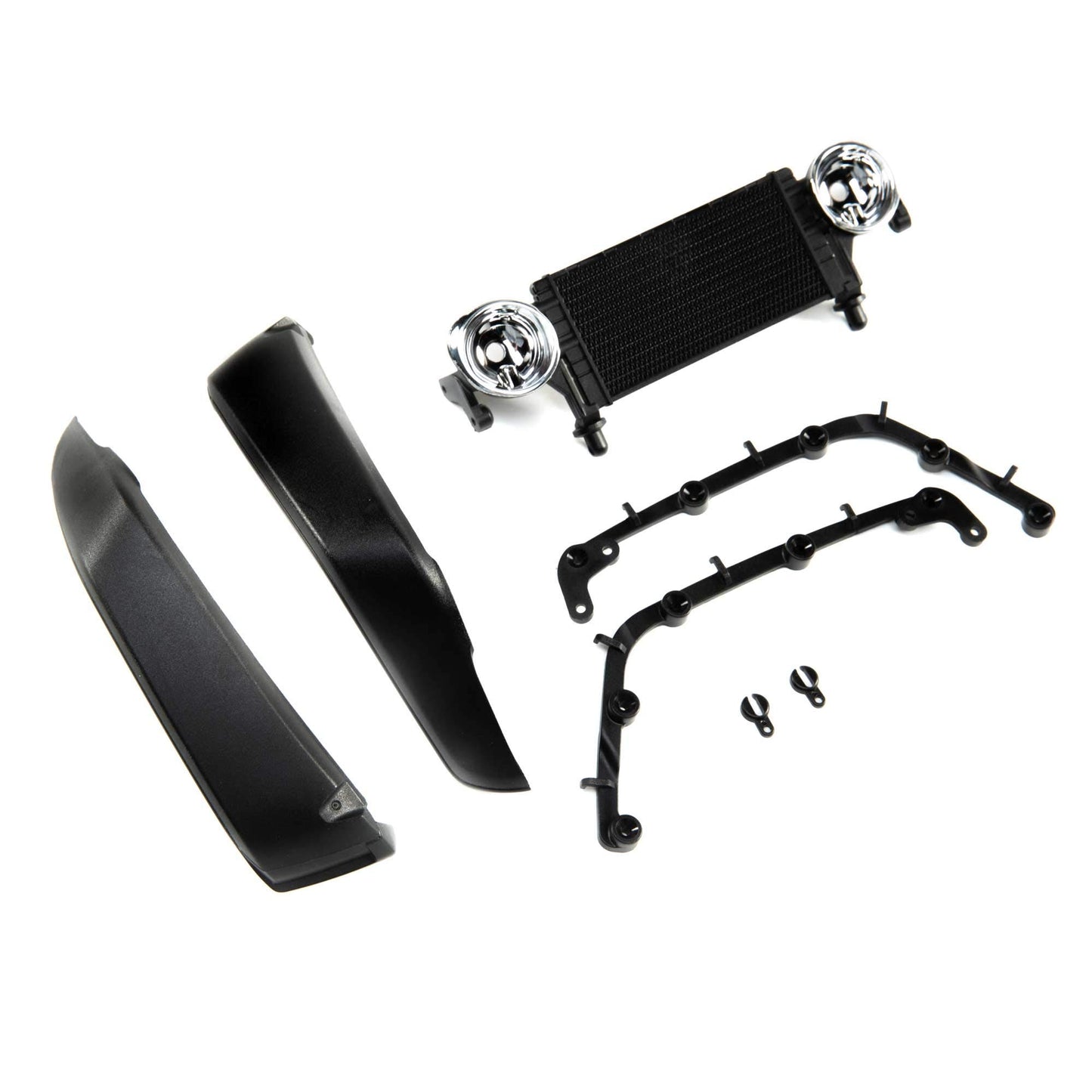 Axial Radiator & Front Fenders Jeep Jlu Scx10Iii Axi230020 Elec Car/Truck Replacement Parts