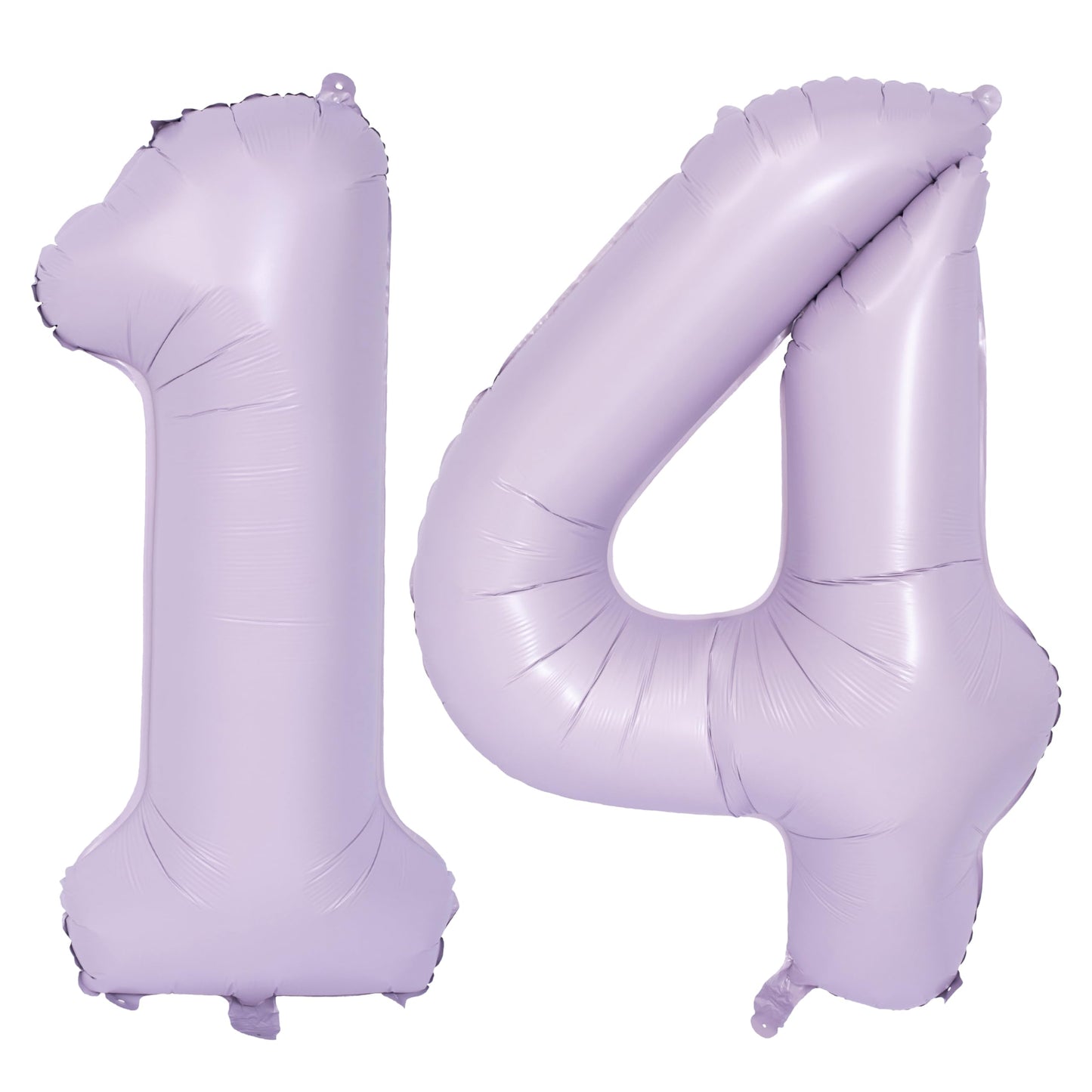 40 In Matte Purple Number Balloons Helium Foil Mylar Balloon Birthday Party Banquet Decoration Digital 14