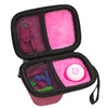 Aproca Hard Carry Travel Case for Sphero Mini/Mini Soccer App-Enabled Robot (Pink)