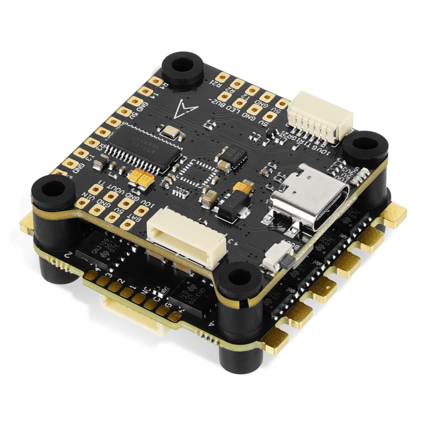 F405 Flight Controller Stack 30x30 FC FPV Stack with 4 in one 3~6S ESC 60A BLHeli_S Brushless ESC for Freestyle Drone Quadcopter
