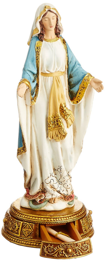 Joseph'S Studio By Roman, 10.25' H Our Lady Of Grace Figure, Heavenly Protectors, Renaissance Collection, Religious Home Decor, Devout Gift,