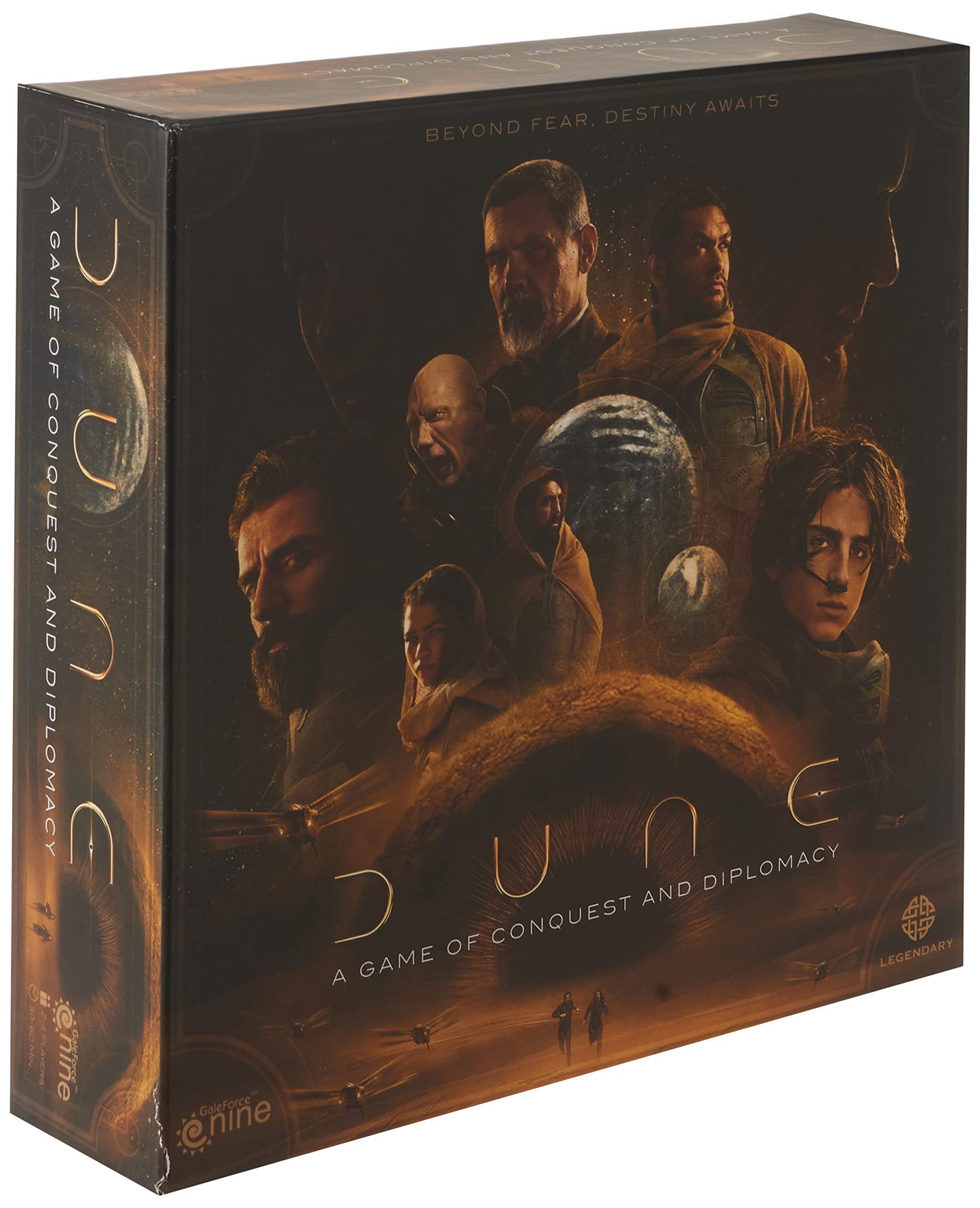 Gale Force Nine: Dune, A Game of Conquest and Diplomacy, Science Fiction Board Game, 30 to 60 Minute Play Time, 2 to 4 Players,