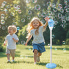 AIERSA Rechargeable Bubble Stand Machine,Height 47 Inches Stand Up Automatic Bubble Machine for Kids,Outdoor Tall Bubble Maker w