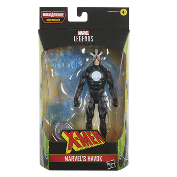 Marvel Legends Series X-Men Havok Action Figure 6-Inch Collectible Toy,3 Accessories And 2 Build-A-Figure Parts