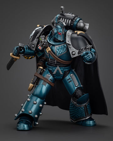 JoyToy Warhammer 40K Genuine License 1:18 Action Figure Alpha Legion Saboteur Consul 4.96 inch Collectible Action Figures Sets