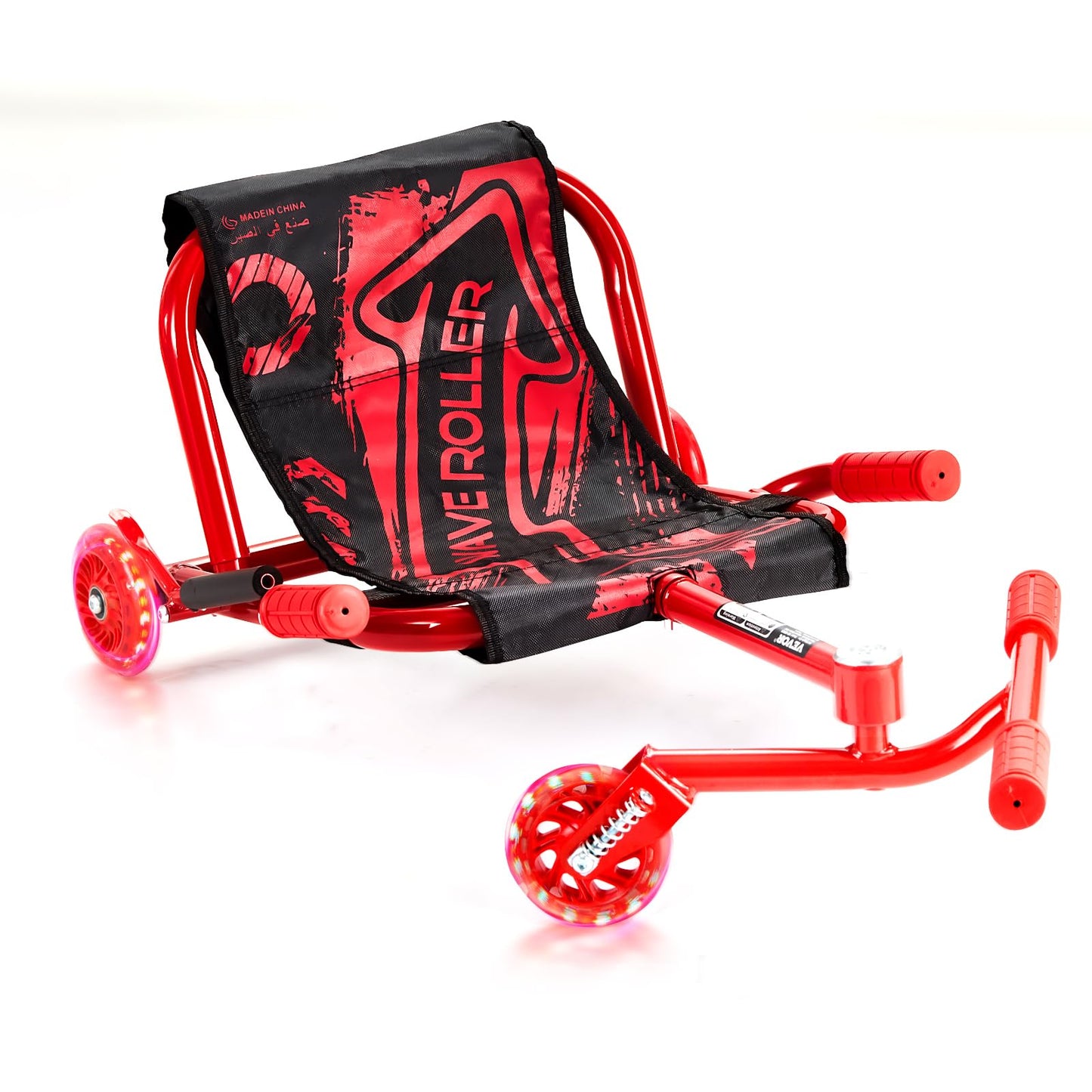 Vevor Ride On Scooter, Load Capacity Of 132 Lbs, Swing Side-To-Side For Amazing Ride Powered By Zig-Zag Motion, Ride On Drifting