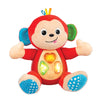 Kiddolab Musical Monkey Plush Toy - Soft Stuffed Animal With Light-Up Buttons And Melodic Nursery Songs For 3+ Month Old Babies