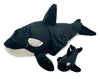 Funstuff Orca With Baby - Stuffed Animal Plush 16''