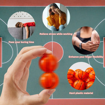 Scione 36Pack Basketball Party Favors For Kids 4-8 8-12 Basketball Sports Fidget Spinner Goodie Bag Stuffers Treasure Box Toys Classroom Prizes Easter Basket Stuffers For Kids Birthday Party Favors