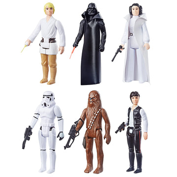 STAR WARS Retro Collection Action Figure Set - A New Hope Multipack, Small, Model HSS008