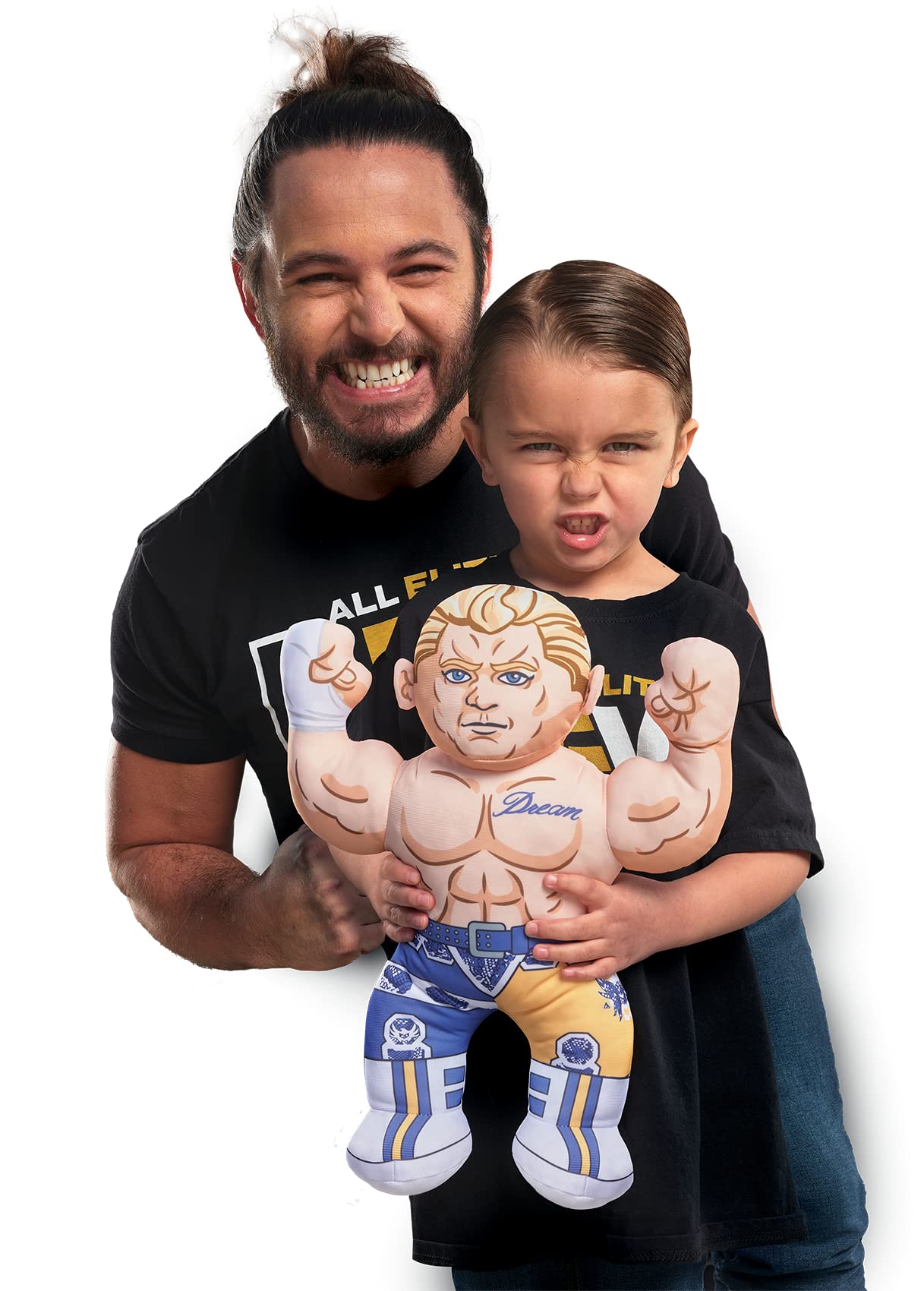 Aew Wrestling Buddies - Cody Rhodes - The Official Ljn Wrestling Buddy Plush, 18”, Features Recorded Sounds From The Actual Wrestler