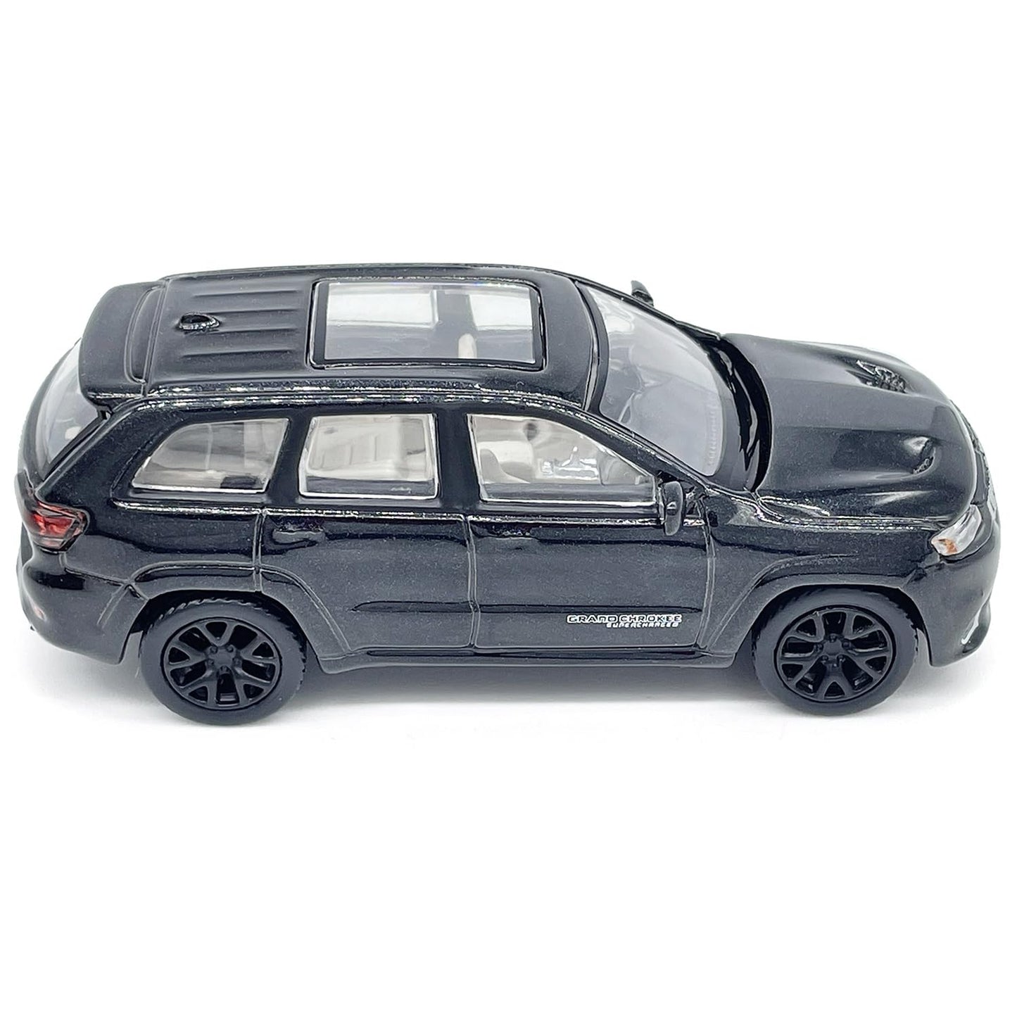 2019 Grand Cherokee Trackhawk Model Car 1/64 Scale Suv Diecast Toy Cars Metal Alloy Friction Powered Childrens Die-Cast Vehicles