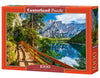 CASTORLAND 1000 Piece Jigsaw Puzzle Braies Lake Italy Landscape Puzzle of Italy with Mountains Dolomites South Tyrol mature-themed Puzzle Castorland C-104109-2