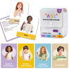 Chefan Asl Flash Cards, American Sign Language Flash Cards For Adults, Asl Cards For Kids, Learn Sign Language For Beginners, Non Verbal And Special Education Communication Cards