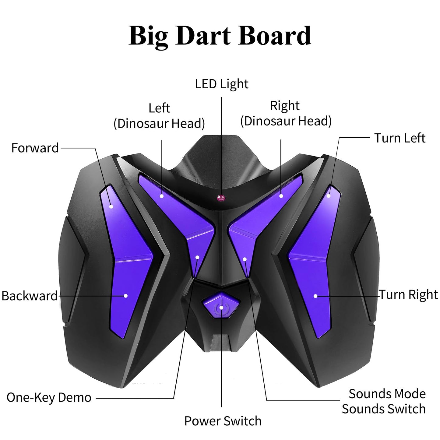 Temi Remote Control Dinosaur Toy With Simulated Flame Spray For Kids, Walking Dinosaur With Light And Sound For Boys 4-7, Electr