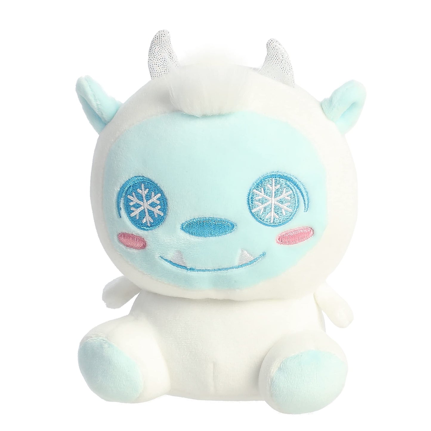 Aurora Adorable Squishiverse Squishy Yeti Stuffed Animal - Imaginative Play - Huggable Comfort - White 5.5 Inches