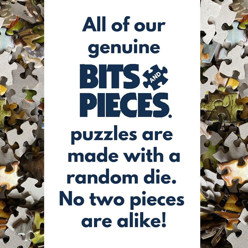 Bits And Pieces - 4-In-1 Multi-Pack - 1000 Piece Jigsaw Puzzles For Adults-Each Measures 20' X 27' (51Cm X 69Cm)-Rustic Garden By Artist Nancy Wernersbach