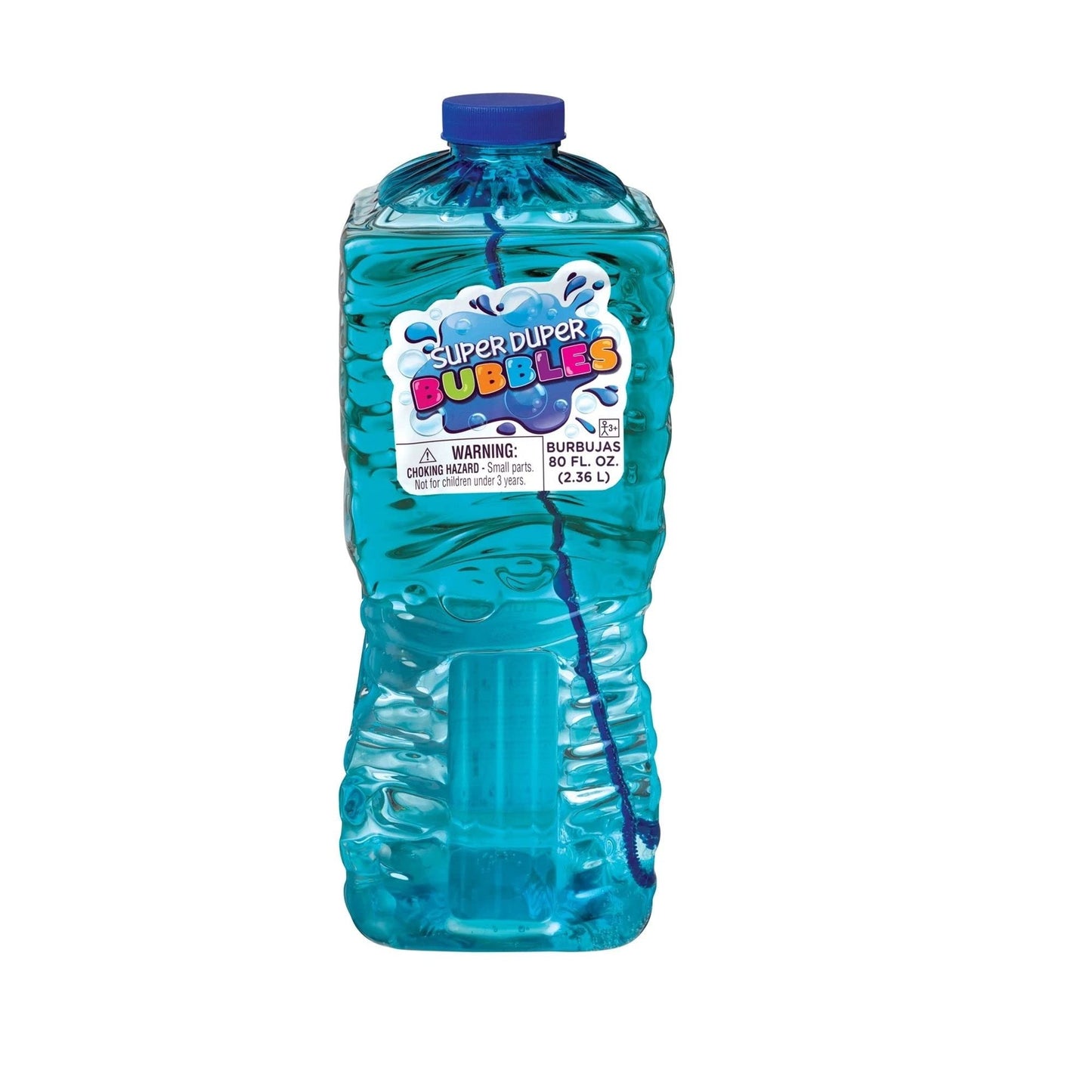 Amscan Assorted Colorful Super Duper Bubbles - 80 Oz. (Pack Of 1)- Ultimate Bubble Solution - Perfect For Outdoor Fun, Parties & Events