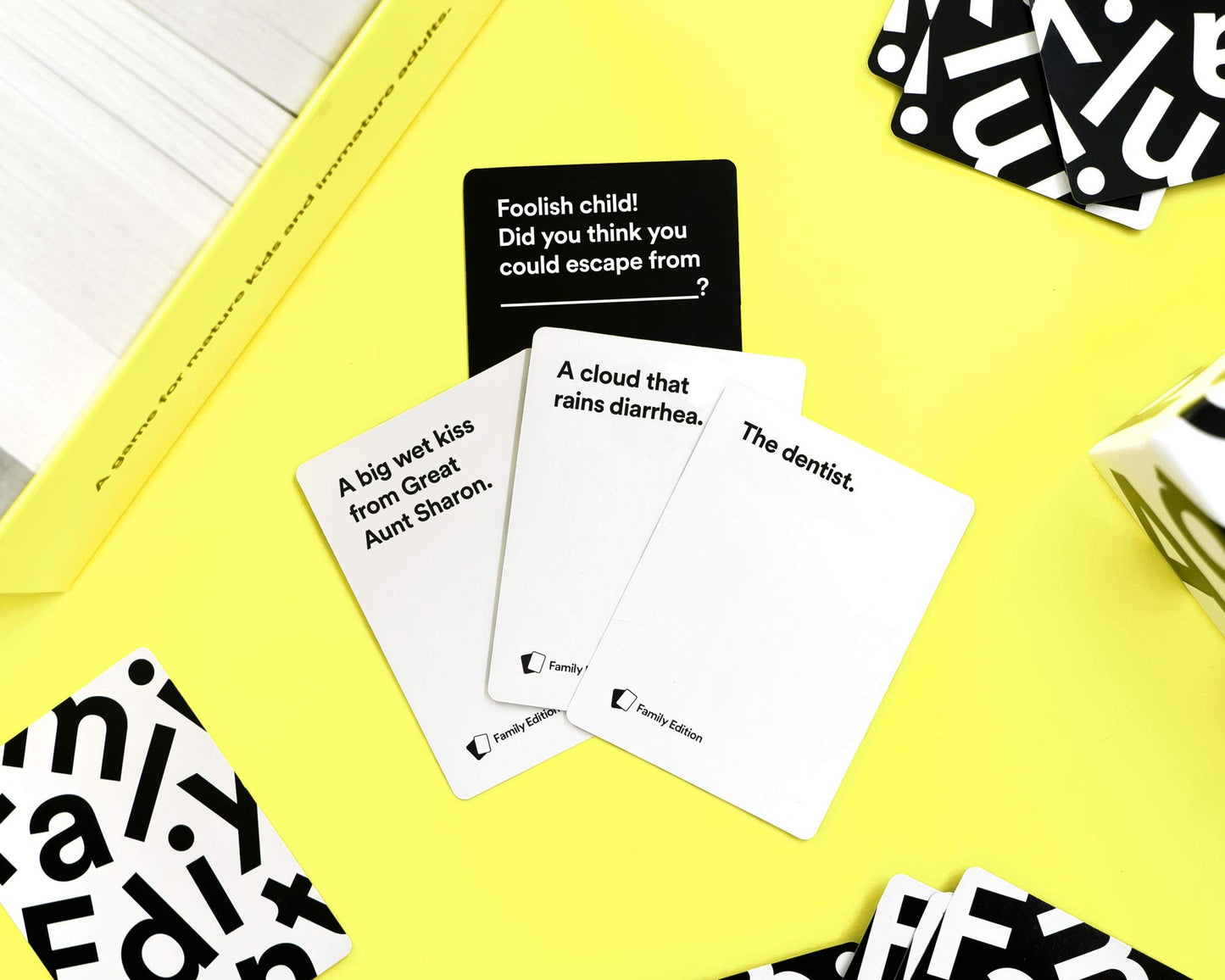 Cards Against Humanity: Family Edition  The Actual Official Family Edition Of Cah  Ages 8+