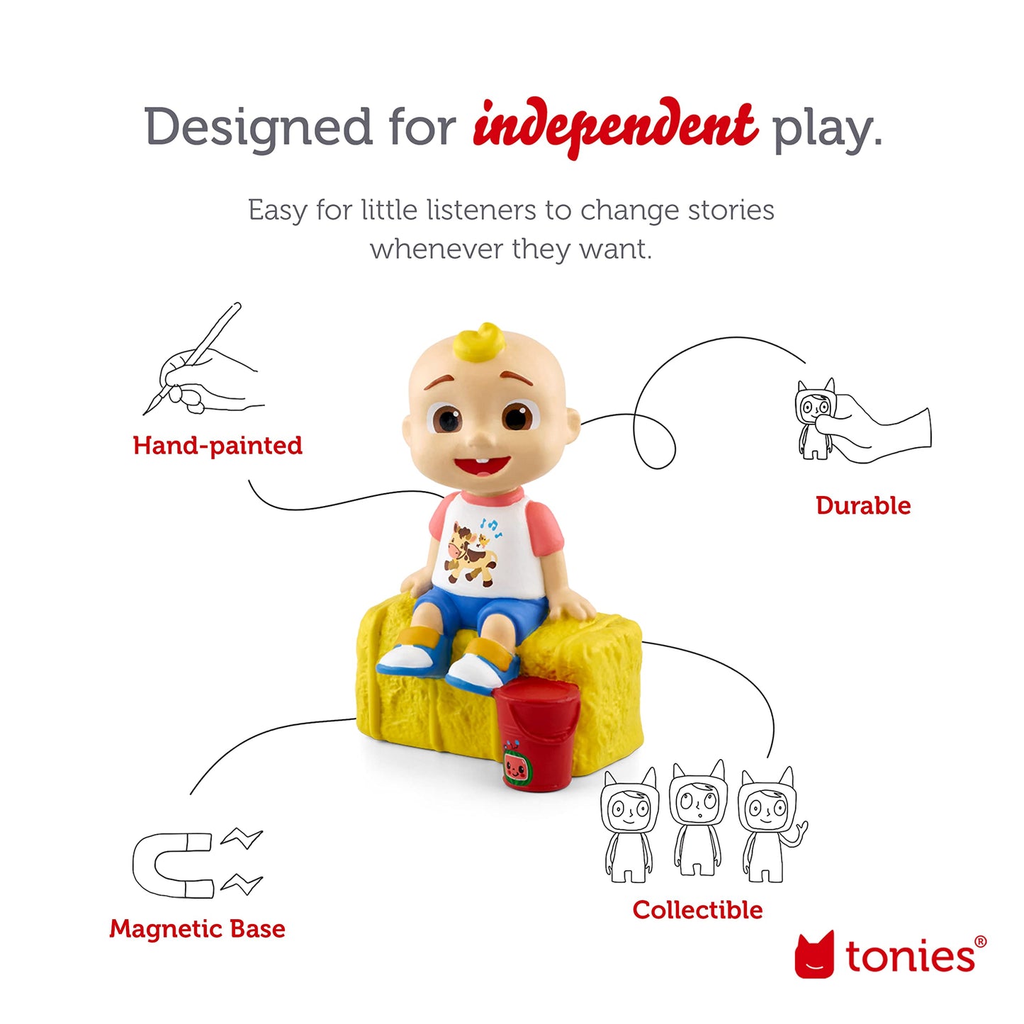 Tonies Cocomelon: Outdoor Adventures With Jj Audio Toy Figurine From Moonbug