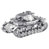 Piececool 3D Metal Puzzles For Adults, German Iv Tank Metal Model Cars Kits To Build For Teens Students, Diy Military Model Kit Toys, Great Birthday Gifts, 168 Pcs
