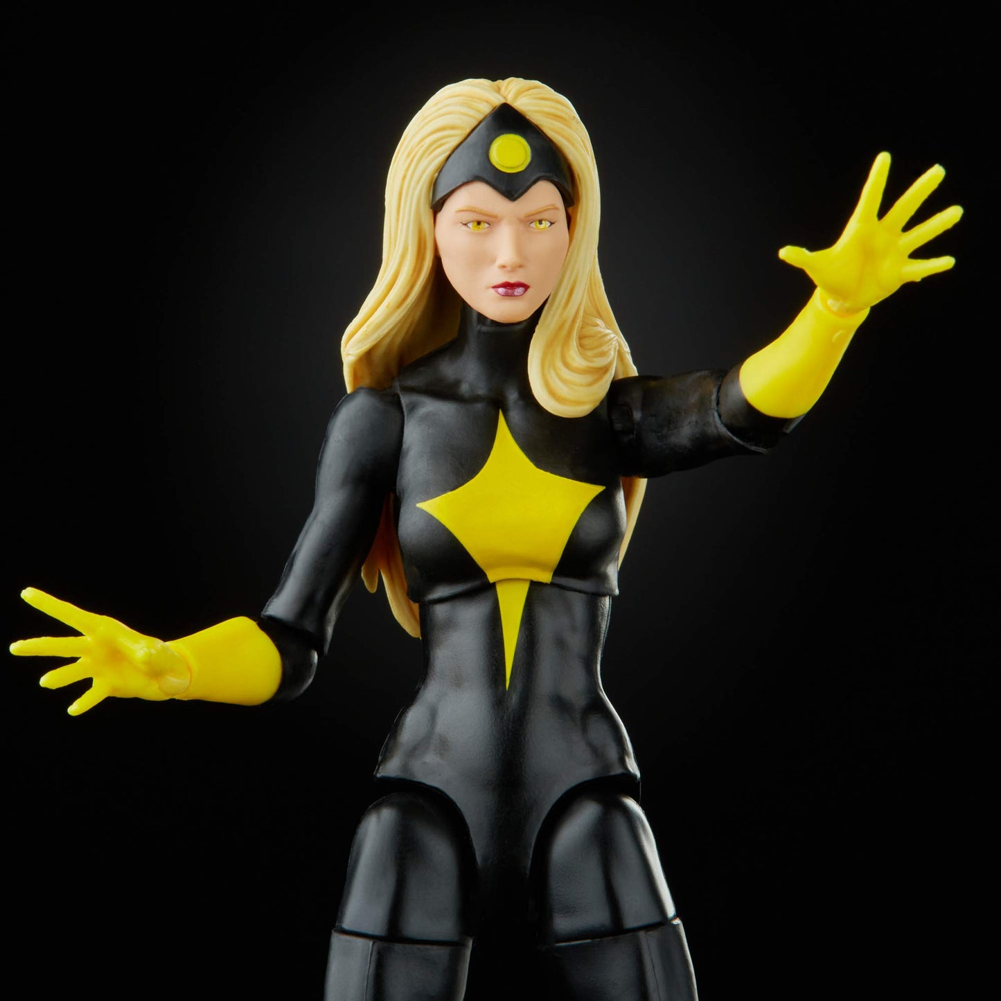 Marvel Legends Series 6-Inch Darkstar Action Figure Toy, Premium Design And Articulation, Includes 2 Accessories And 1 Build-A-Figure Part