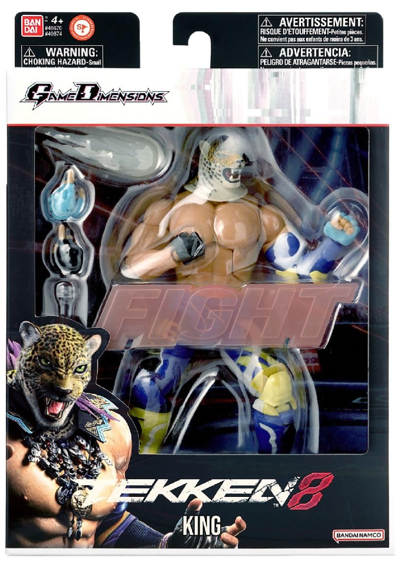 Game Dimensions - Tekken - King Action Figure