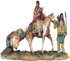 StealStreet SS-G-11392 Native American Family Collectible Indian Figurine Sculpture Statue