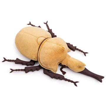 Zhongxin Made Realistic Gold Atlas Beetle Plush Toy - 10'' Atlas Insect Beetle Stuffed Animal, Soft Crustaceans Animals Model, U