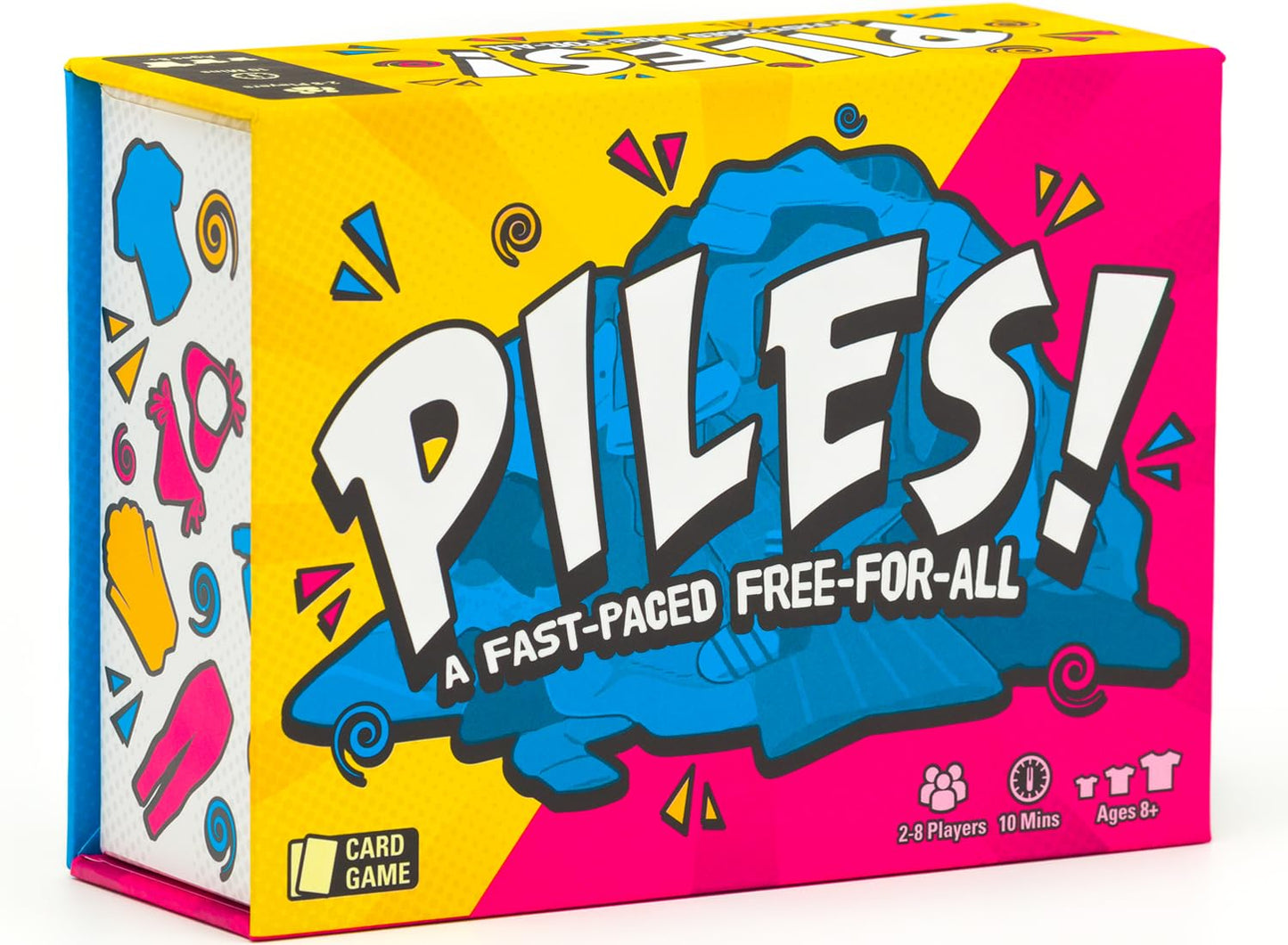 Piles – Card Games – Family Games – For Kids 8 And Up – Games For Adults – Family Game Night – Travel Games – Party Games – Memory Games – 10 Mins