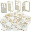 40Pcs Doors And Frame Building Block Toys Moc Creative House Brick Accessories Compatible With Classic Bricks Building Toy For K