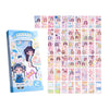 ECOMISTIQ 50Pcs Face Sticker Books Wrapping Giveaways Scrapbooking DIY Puzzle Stickers Style C| Other Educational Toys| |Toys &
