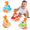 Amy&Benton Toddler Toy Cars Baby Toy Cars Press and Go Cars for Toddlers 1-3 Animal Cars Toy Cars for Boys 1 Year Old 1st Birthd