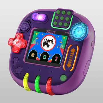 LeapFrog RockIt Twist Handheld Learning Game System, Purple, Model 80-606060, Plastic