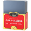 Cardboard Gold - 35pt Top Loaders for Cards - 2000 Count - enhanced 3x4 Inch Trading Card Toploaders - Protect Your Baseball and Sports Cards with These Crystal Clear Hard Plastic Sleeves Protectors