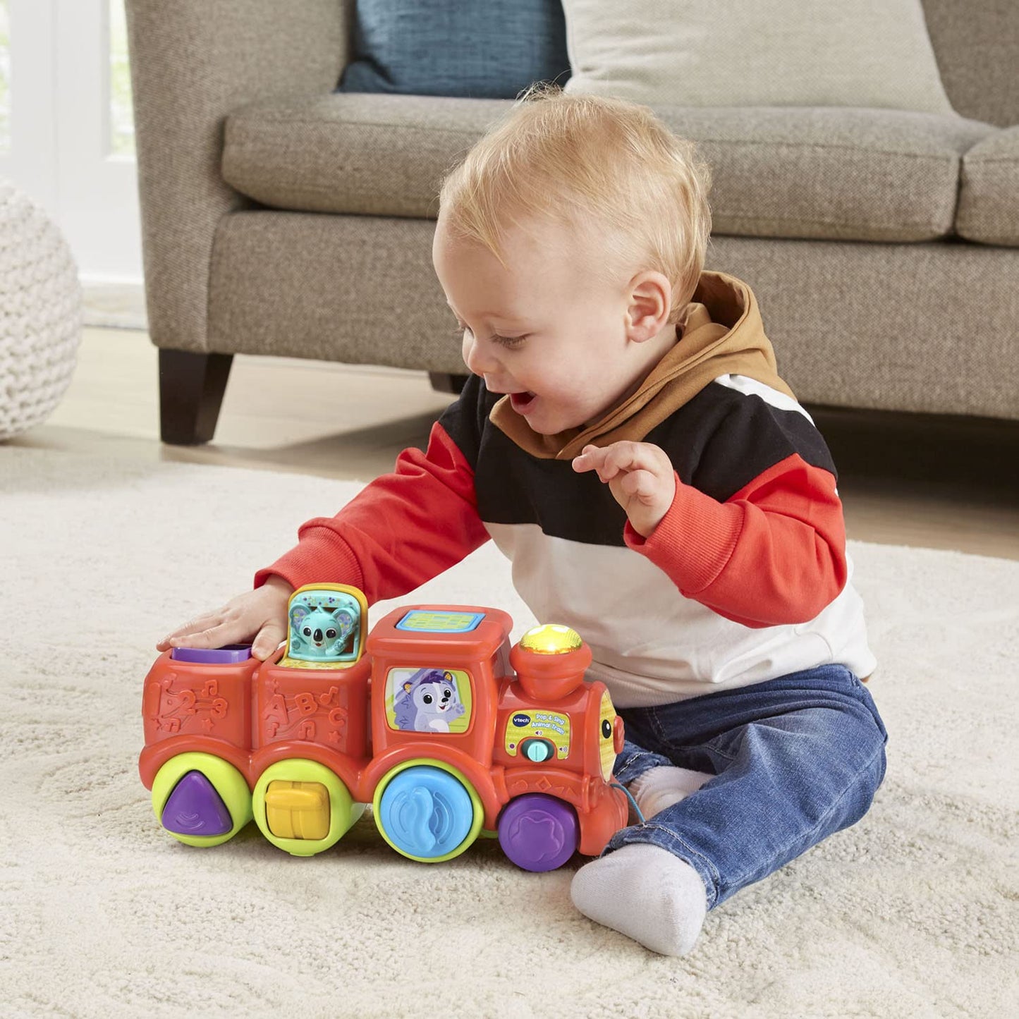 Vtech Pop And Sing Animal Train