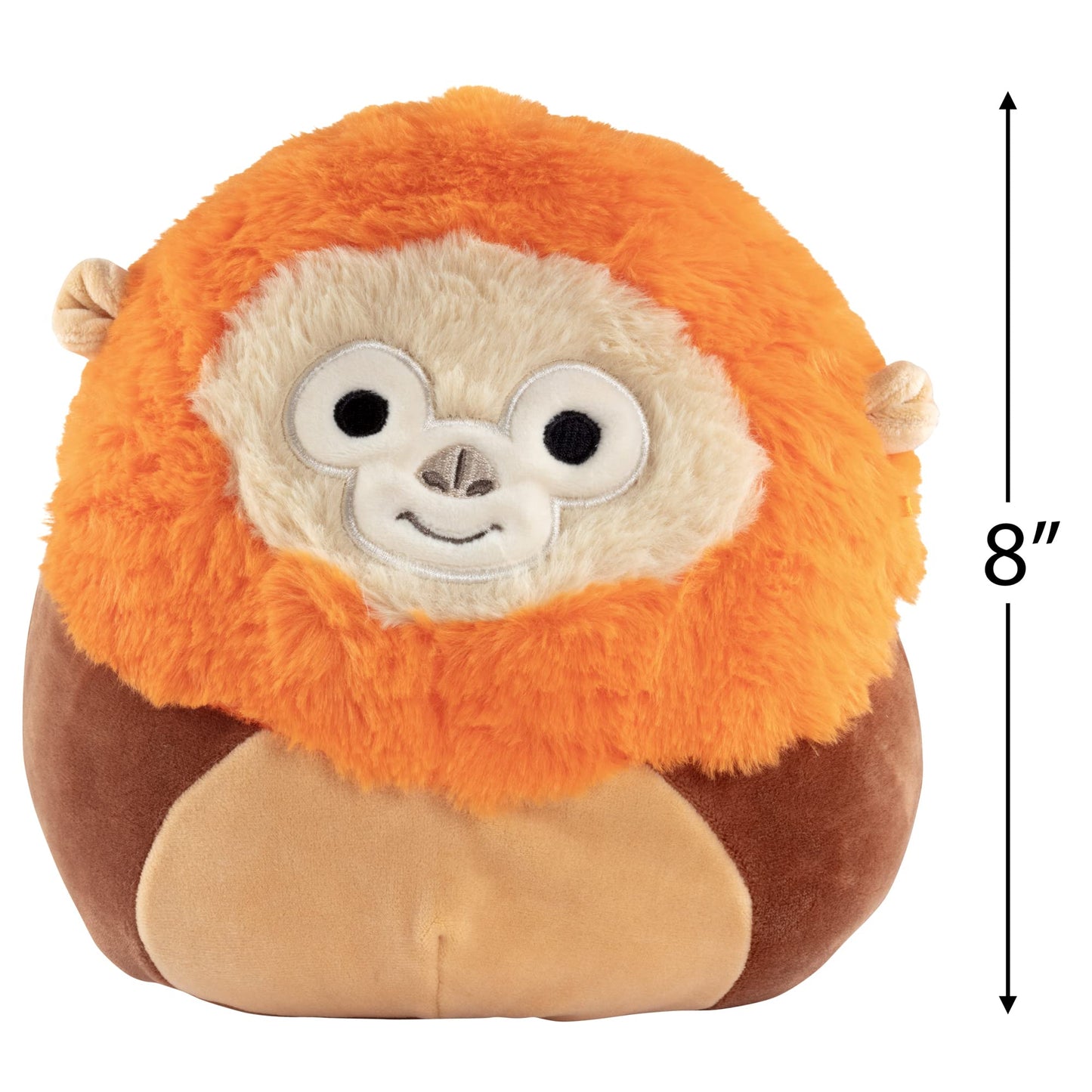 Squishmallows 8'' Robb The Orangutan - Official Kellytoy Plush - Cute And Soft Monkey Stuffed Animal Toy - Great Gift For Kids