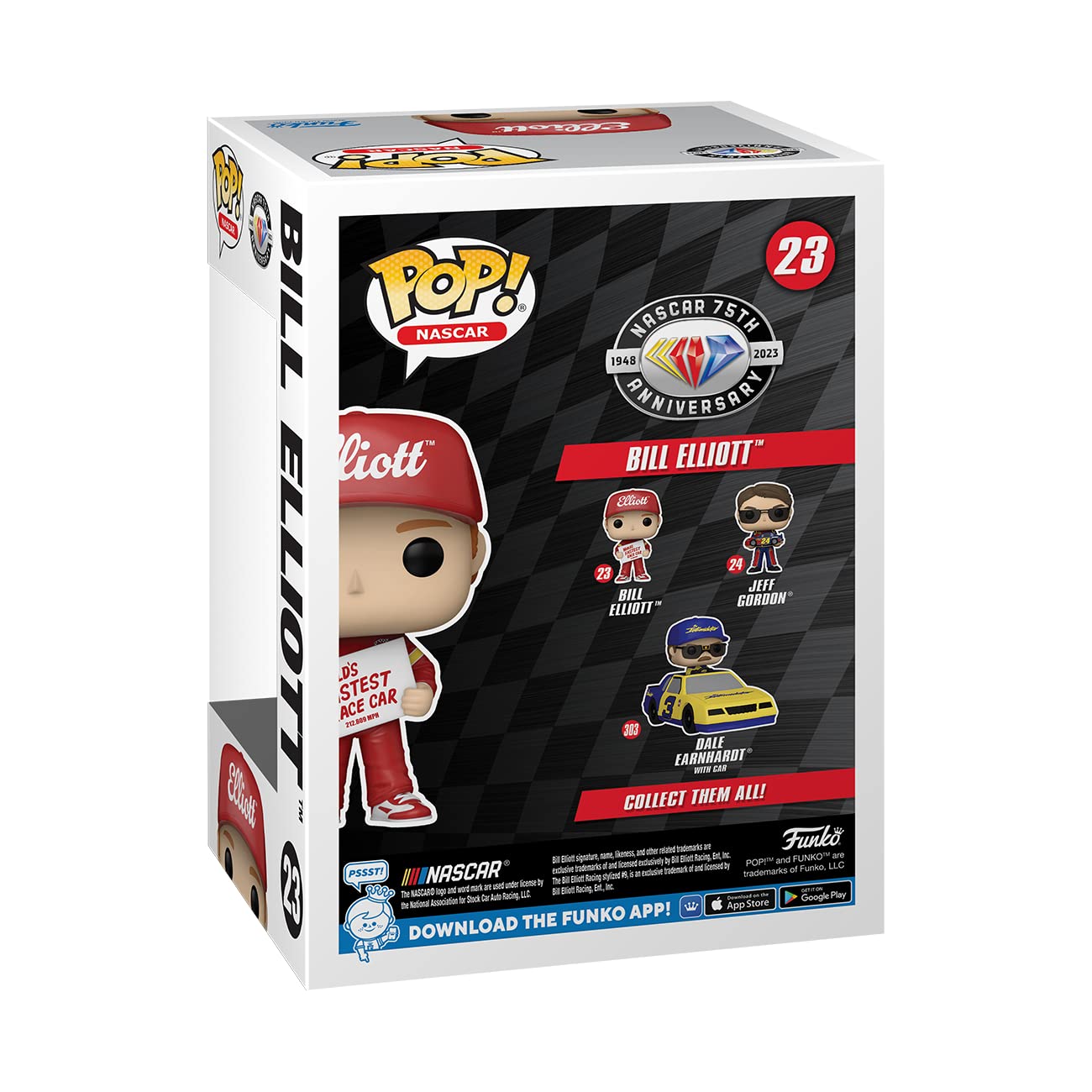 Funko Pop! Nascar: Bill Elliott - Collectable Vinyl Figure - Gift Idea - Official Merchandise - For Kids & Adults - Sports Fans
